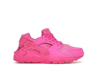 Pre-owned Nike Air Huarache Run Sneakers In Laser Fuchsia