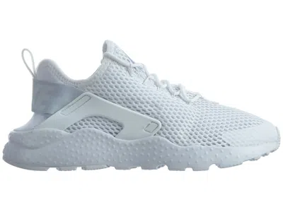 Pre-owned Nike Air Huarache Run Ultra Br (women's) Sneakers In White/pure Platinum