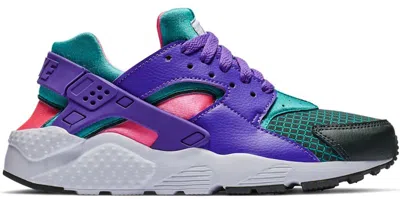 Pre-owned Nike Air Huarache Run Ultra Now Hyper Grape Sneakers In Outdoor Green/cabana/hyper Pink