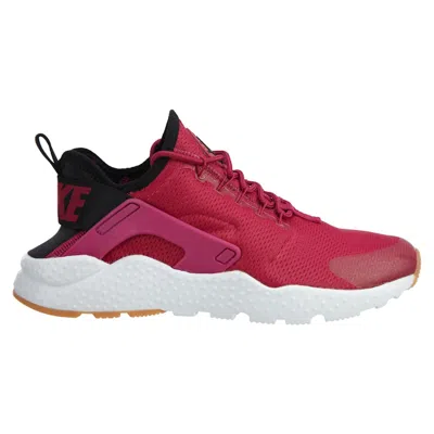 Pre-owned Nike Air Huarache Run Ultra (women's) Sneakers In Sport Fuchsia/black/gum Yellow