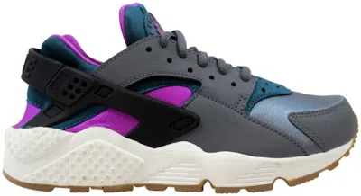 Pre-owned Nike Air Huarache Run (women's) Sneakers In Dark Grey/teal In Multi