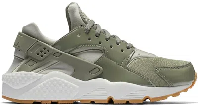 Pre-owned Nike Air Huarache Run (women's) Sneakers In Dark Stucco/light Bone/summit White