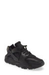 Nike Air Huarache Sneaker In Black/black