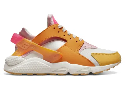 Pre-owned Nike Air Huarache Soft Pink (women's) Sneakers In Summit White/solar Flare/medium Soft Pink