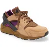 Nike Air Huarache Le Low-top Sneakers In Praline/umber/vine