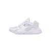 Nike Men's Air Huarache Casual Sneakers From Finish Line In White/pure Platinum