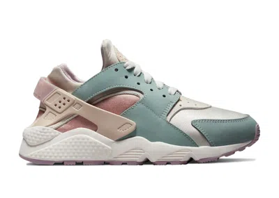 Pre-owned Nike Air Huarache (women's) Sneakers In Light Orewood Brown/dusty Sage/white