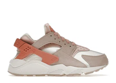 Pre-owned Nike Air Huarache (women's) Sneakers In Summit White/light Madder Root/atmosphere