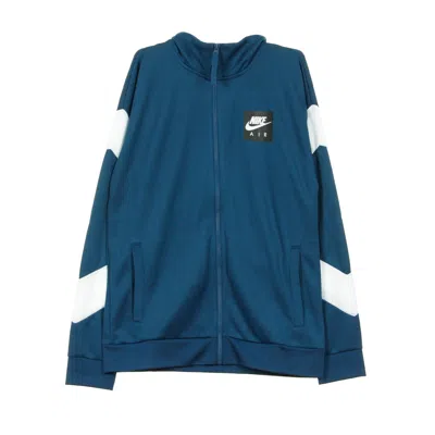 Nike Air Jkt Pk Men's Track Jacket Obsidian/signal Blue/white In Animal Print