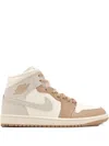Nike Air Jordan 1 High-top Sneakers In Brown