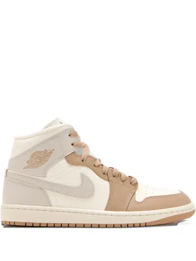 Nike Air Jordan 1 High-top Sneakers In Brown
