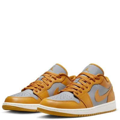 Nike Air Jordan 1 Low Dc0774-020 Women's Cement Grey Chutney Lifestyle Shoes In Multi