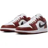 Nike Air Jordan 1 Low Se Basketball Sneaker In Brown