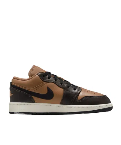 Nike Air Jordan 1 Low Se In Linen/baroque Brown/vintage Coral/black