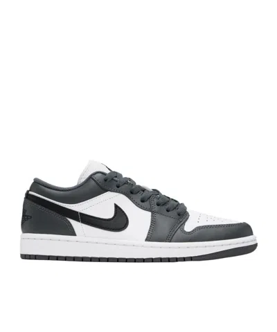 Nike Air Jordan 1 Low Sneakers In White/black