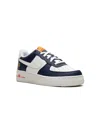 Nike Air Jordan 1 Low "uv Reactive" Sneakers In Midnight Navy/white/blue Tint/safety Orange/vivid Sulfur/polar
