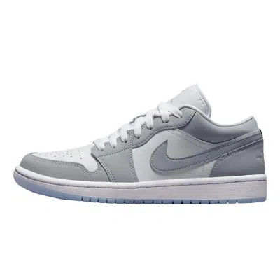 Nike Air Jordan 1 Low White/wolf Grey-aluminum Dc0774-105 Women's