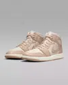 Nike Air Jordan 1 Mid Se Fj3448-200 Sneakers Wolight Brown Shoes Rhs5409 In Brown