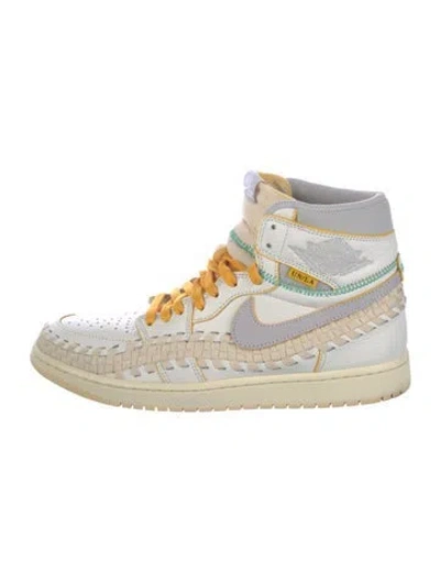 Pre-owned Nike Air Jordan 1 Retro High Og Sp Sneakers In White