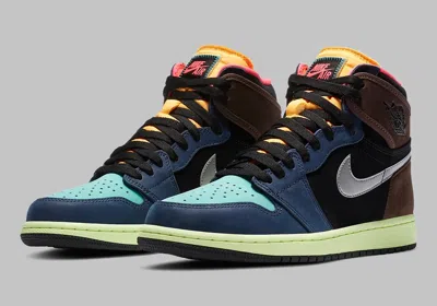Pre-owned Nike Air Jordan 1 Retro High Tokyo Bio Hack (mens/gs)(555088-201/575441-201) In Multicolor