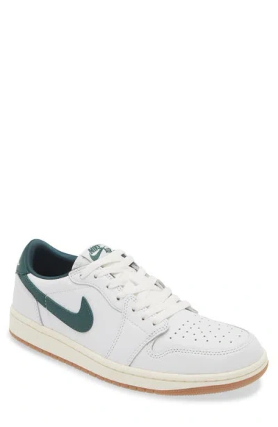 Nike Air Jordan 1 Retro Low Og Sneaker In White/oxidized Green/sail