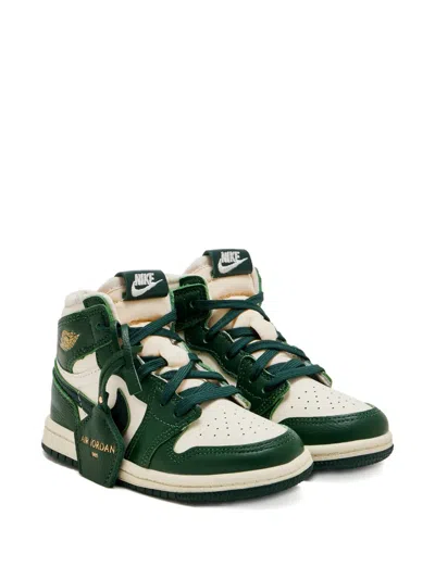 Nike Babies' Air Jordan 1 Retro Sneakers In Green