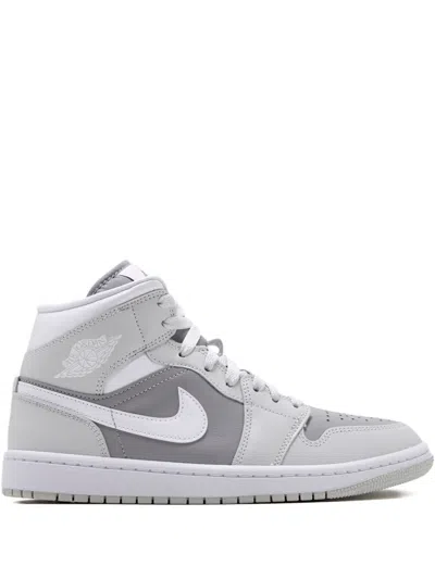 Nike Air Jordan 1 Sneakers In Gray