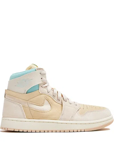 Nike Air Jordan 1 Zoom Sneakers In Neutral