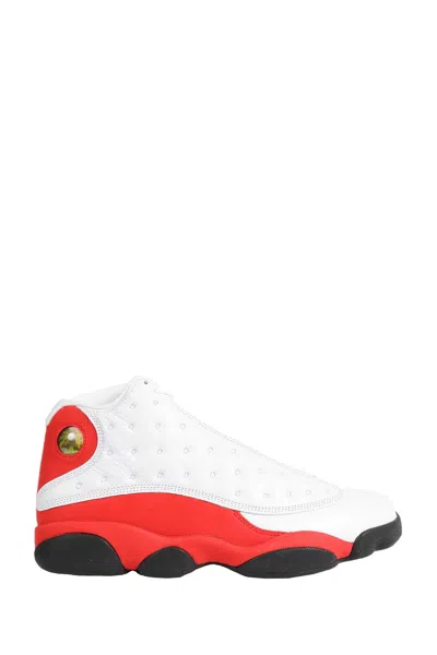 Nike Air Jordan 13 High-top Sneakers In White