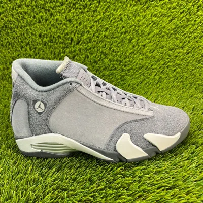 Pre-owned Nike Air Jordan 14 Retro Grey Mens Size 8.5 Athletic Shoes Sneakers Fj3460-012 In Gray