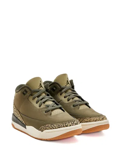 Nike Kids' Air Jordan 3 Retro Sneakers In Green