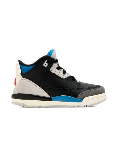Nike Kids' Air Jordan 3 Sneakers In Black