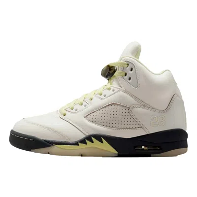 Nike Air Jordan 5 Retro Sail / Luminous Green - Anthracite Im7592-130 Women's In White