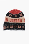 Nike Air Jordan All-over Embroidered Holiday Beanie