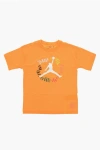 NIKE AIR JORDAN CREW-NECK T-SHIRT WITH FRONT PRINT