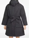 Nike Air Jordan Essentials Statement "black" Parka Coat In Black