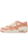 Nike Air Jordan Leather Sneakers In Pink