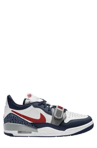 Nike Air Jordan Legacy 312 Low Sneaker In White/varsity Red/navy