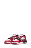 Nike Air Jordan Lecacy 312 Low Sneakers In White/black/gym Red
