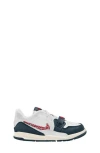 Nike Kids'  Air Jordan Legacy 312 Low Sneaker In White/navy/grey