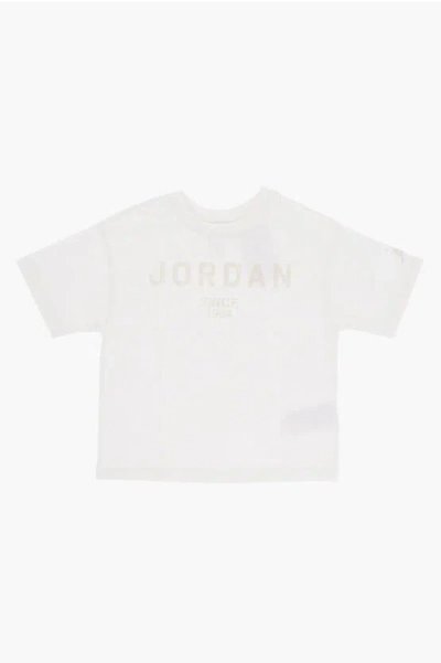 Nike Air Jordan Logo Printed Crew-neck T-shirt