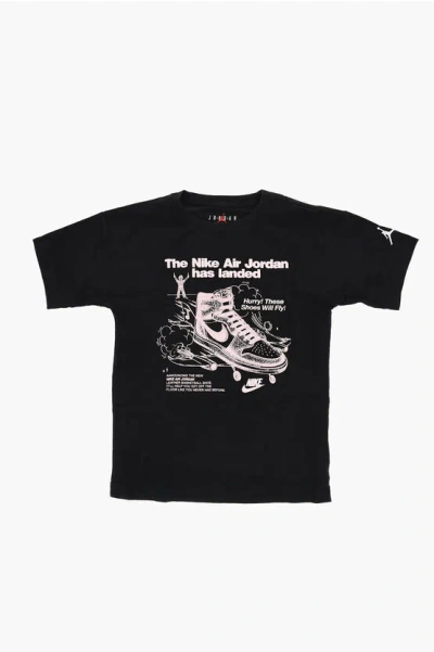 Nike Air Jordan Printed Crew-neck T-shirt