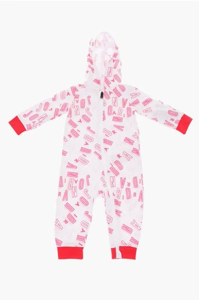 Nike Air Jordan Printed Romper Suit In White