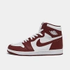 Nike Air Jordan Retro 1 High Og Casual Shoes In White/team Red