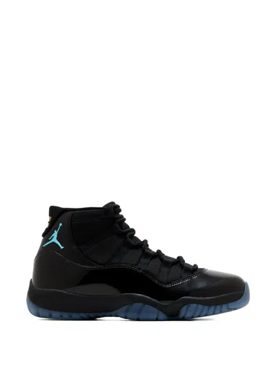 Nike Air Jordan Retro 11 Sneakers In Black