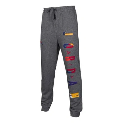 Nike Air Jordan Rivals Loopback Sweatpants 'carbon' In Gray
