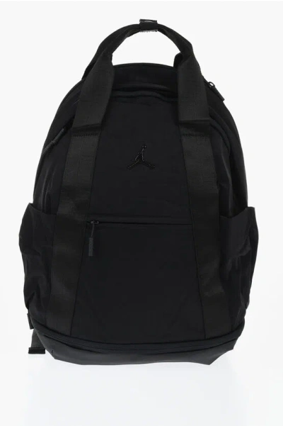 Nike Air Jordan Solid Color Alpha Backpack With Contrasting Logo