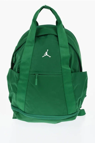 Nike Air Jordan Solid Color Alpha Backpack With Contrasting Logo