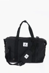 Nike Air Jordan Solid Color Jam Flight Duffel Bag With Contrastin