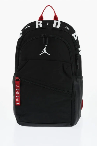 Nike Air Jordan Solid Color Patrol Backpack With Contrast Logo